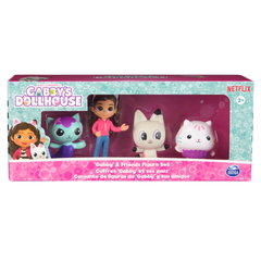 GABBYS DOLLHOUSE SET GABBY SI PRIETENII 4 FIGURINE, Spin Master