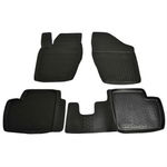 Set covorase auto din cauciuc Citroen C4 Hatch 2004-, 4 buc., 