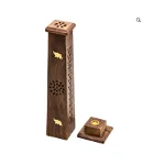 Suport din lemn pentru betisoare parfumate Turn Aroma, Inovius