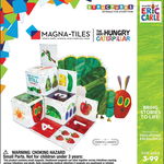 Set de constructie piese magnetice CreateOn Magna-Tiles omida mancacioasa By Eric Carle 16 piese