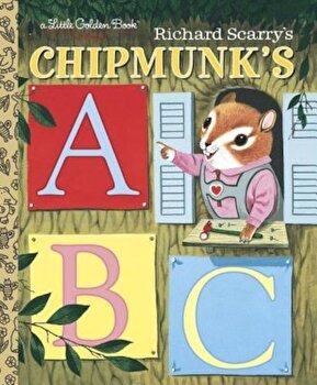 Richard Scarry's Chipmunk's ABC, Hardcover - Roberta Miller