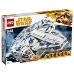 Set de construit Star Wars Millennium Falcon, LEGO, 1414 piese, Multicolor, 9+