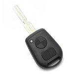 Carcasa cheie BMW Carguard, 2 butoane, lama cu 4 piste, model nou, Negru, Carguard