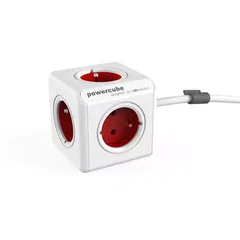 Prelungitor ALLOCACOC PowerCube Extended, 5 prize, 1.5m, gri