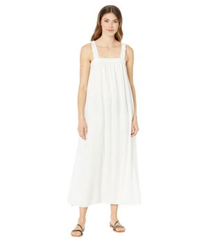 Imbracaminte Femei DEWYTREE Sweet Summer Silver Stripe Maxi Dress White, DEWYTREE