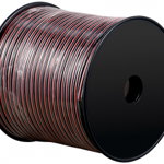 Cablu difuzor, rola 100m, rosu/negru, 2 x 1,50 mm², Goobay