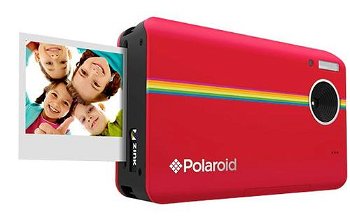 Aparat foto digital Polaroid Z2300W, 10MP, Printare Termica, Filmare HD Zoom digital 6x (Rosu)