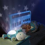 Lampa de veghe plus Fisher Price by Mattel Newborn Hipopotam albastru, Fisher Price