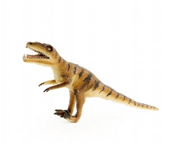 Dinozaur Velociraptor din cauciuc moale, edituradiana.ro