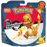 Pokemon Mega Construx Charmander Salameche 180 piese, Pokemon