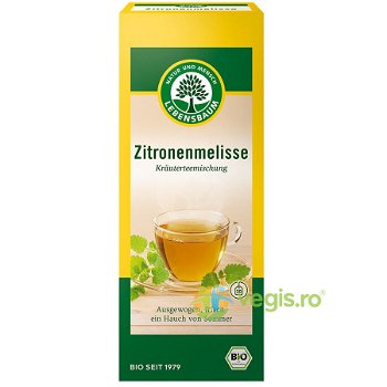 Ceai de Melisa si Lamaita Ecologic/Bio 20 plicuri, LEBENSBAUM