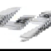 Baterie cada/dus Ermetiq Stylish ER-DG101, cu furtun, para si suport, cartus ceramic, Crom, Ermetiq