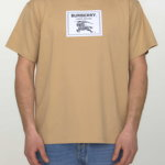 Burberry EKD cotton t-shirt Beige