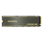 SSD Adata Legend 800, 1TB, M.2 2280, PCIe Gen3x4, NVMe, R/W speed 2500MBs/2000MBs, ADATA