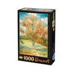 Puzzle 1000 Piese VINCENT van GOGH - Pink Peach Tree in Blossom