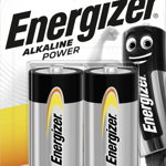Set 2 buc baterie alcalina tip C/LR14 1.5V, Energizer E301003300