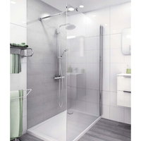 Paravan de dus Deante Kerria Plus negru 140x200 cm