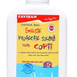 Emulsie protectie solara pt copii FPS 50 150ml Favisan, Favisan