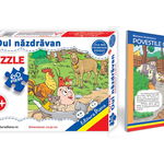 Oul năzdrăvan - Set Puzzle + Carte tip acordeon