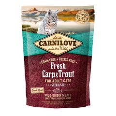 Carnilove Fresh Carp & Trout Sterilised for Adult Cats 400 g