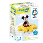 Playmobil PM71321 1.2.3 Disney soare rotativ cu zornaitoare Mickey, PlayMobil