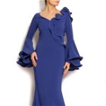 Rochie maxi din crep Volume of Mistery, Bien Savvy