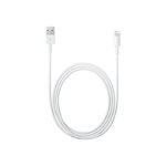 Cablu de date Apple MD819ZM, Lightning, 2m (Alb)
