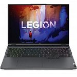Laptop Legion 5 Pro WQXGA 16 inch AMD Ryzen 5 6600H 16GB 512GB SSD RTX 3060 Windows 11 Home Storm Grey