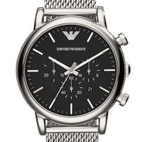 Ceas rotund cu bratara tip plasa