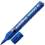 Marker permanent Edding 2000, 1.5 - 3 mm, albastru - Pret/buc, Edding
