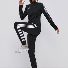 Pantaloni sport dama GM8733, Adidas, Bumbac/Poliester, Negru, XS INTL