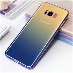 Husa Samsung Galaxy S9 , Gradient Color Cameleon Albastru-Galben, MyStyle