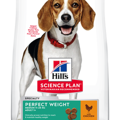 Hrana uscata caini, Hill's Science Plan Canine Adult Perfect Weight Medium Chicken, 2 kg, Hills Hrana uscata caini, Hill's Science Plan Canine Adult Perfect Weight Medium Chicken, 2 kg, Hills