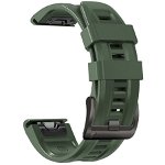 Curea Tech-Protect Iconband pentru Garmin Fenix 5/6/6 Pro/7 Army Verde, Tech-Protect