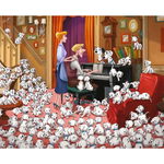 Puzzle Ravensburger - One Hundred and One Dalmatians, 1.000 piese (13973), Ravensburger