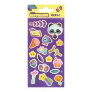 Stickere 3D Bangoberry, Pally Panda, Stickere 3D Bangoberry, Pally Panda,