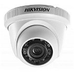 Hikvision Camera video analog Dome 600TVL, Indoor IR, 6mm lens