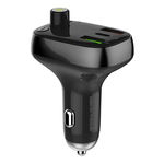 Modulator FM Ldnio Bluetooth C704Q, Negru