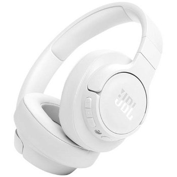 Casti wireless over-ear JBL Tune 770NC, Adaptive Noise Cancelling, Bluetooth, Multi-Point, Alb