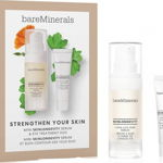 bareMinerals Strengthen Your Skin Mini Skinlongevity Serum & Eye Treatment Duo set cremă pentru ochi pe bază de plante 5g + ser de față pe bază de plante 15ml, bareMinerals