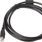Cablu USB 2.0 Lanberg, 1.8m, Negru, Lanberg
