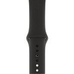 Curea Smartwatch Apple Sport Band pentru Apple Watch, 44mm (Negru), Apple
