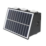 Lampa LED de perete cu panou solar 6LED, 