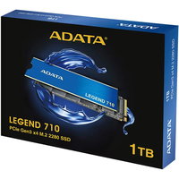 SSD, ADATA Legend 710, 1TB, PCI Express 4.0 x4, M.2, ADATA