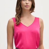 Mos Mosh top de mătase culoarea verde, Mos Mosh