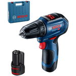 Masina de Gaurit si Insurubat GSR 12V-30 1600RPM 2Ah Albastru, Bosch