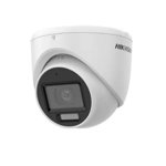 Camera Dome de supraveghere Hikvision Smart Hybrid cu LED alb 20m si IR 30m, 3K, lentila 2.8mm, Hikvision, DS-2CE76K0T-LMFS(2.8MM), Hikvision