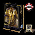 Puzzle Masca mortuară a lui Tutankhamon - Puzzle adulți 1000 piese - Egiptul Antic, D-Toys
