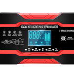 Redresor auto Q DP1210 Inteligent Digital Baterie Auto Smart rosu , GAVE