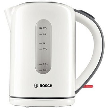 Fierbator Bosch TWK7601 2200W 1.7 l alb / gri, Bosch